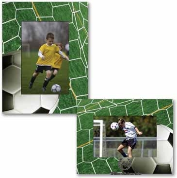 Soccer Paper Easel Frame