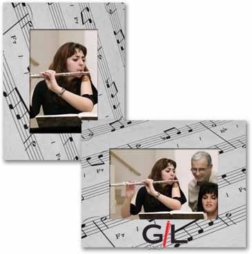 Musical Paper Easel Frame