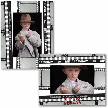 Film Paper Easel Frame