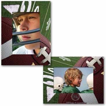 Football Paper Easel Frame