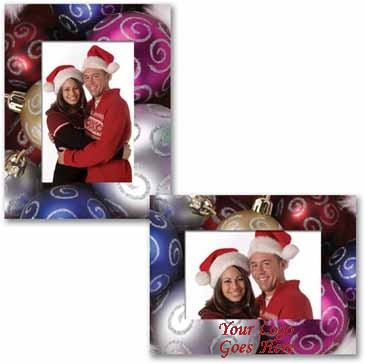 Christmas Paper Easel Frame