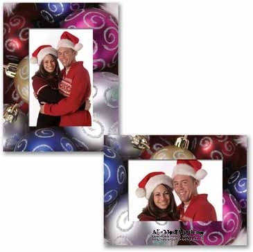 Christmas Paper Easel Frame