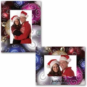 Christmas Paper Easel Frame