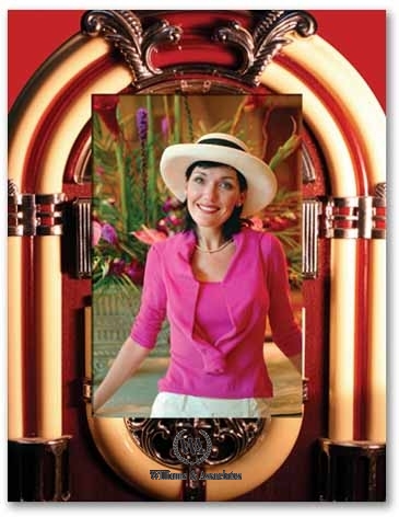 50'S Vertical Paper Easel Frame