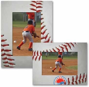 Baseball Paper Easel Frame