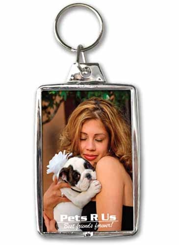 Silver Snap-in Keytag