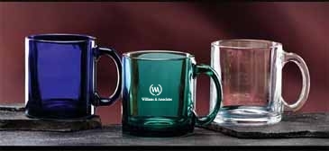 Tempered Coffee Mug - Clear