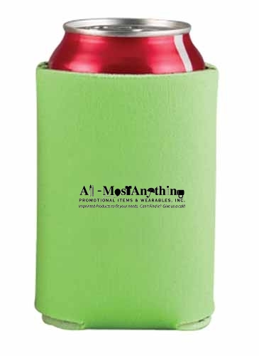 Budget Collapsible Foam Can Cooler Holder - 1 Side