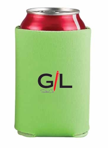 Budget Collapsible Foam Can Cooler Holder - 1 Side