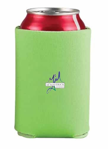 Budget Collapsible Foam Can Cooler Holder - 1 Side