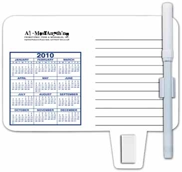 Calendar / Memo Magnet with Clip