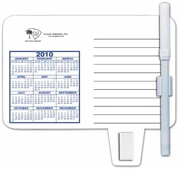 Calendar / Memo Magnet with Clip