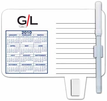 Calendar / Memo Magnet with Clip