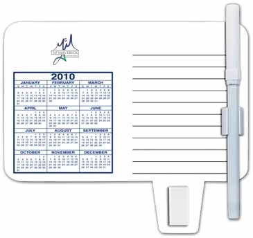 Calendar / Memo Magnet with Clip
