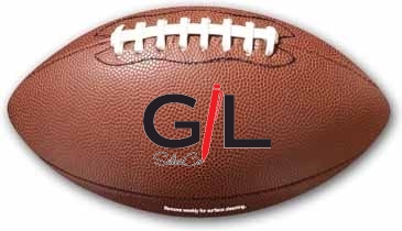 Football Car Sign Magnet