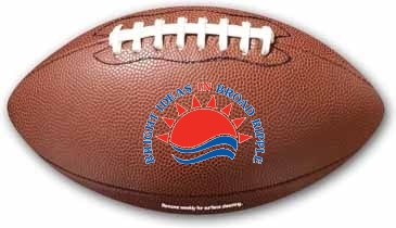 Football Car Sign Magnet