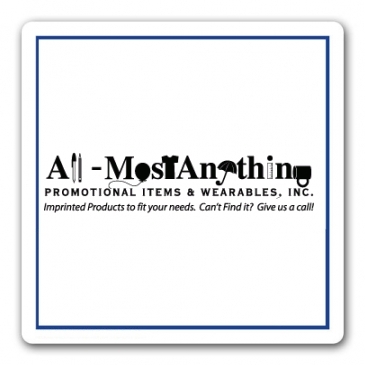 Car Sign Rnd Corner Magnet 3-3/4 x 3-3/4