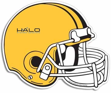 Small Helmet Car Sign Magnet