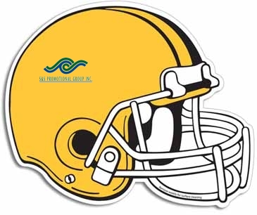 Small Helmet Car Sign Magnet