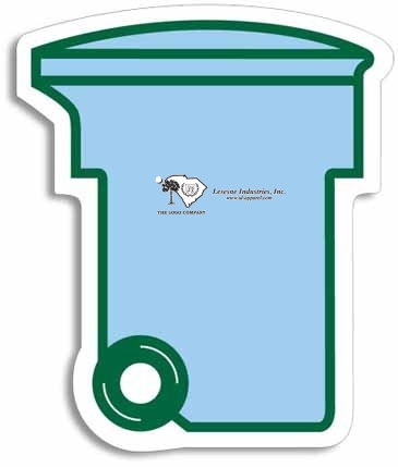 Go Green Recycling Bin Magnet