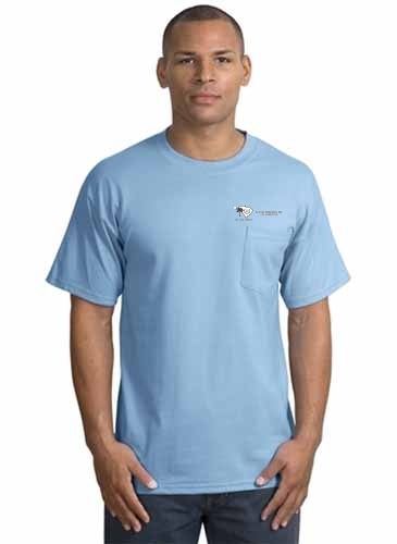 Port & Company - 100% Cotton T-Shirt With Pocket