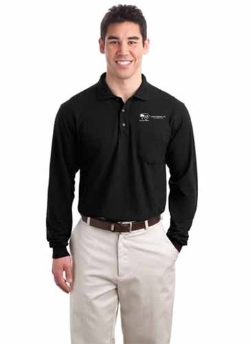 Silk Touch Long Sleeve Sport Shirt With Pocket