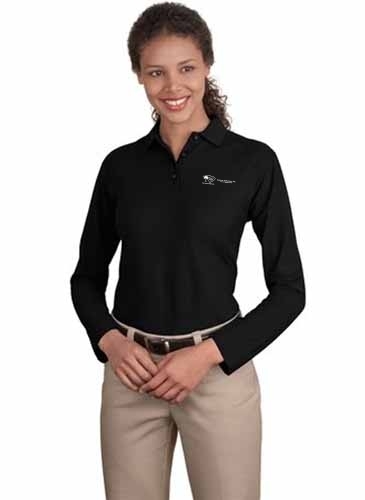 Port Authority - Ladies Long Sleeve Silk Touch Sport Shirt