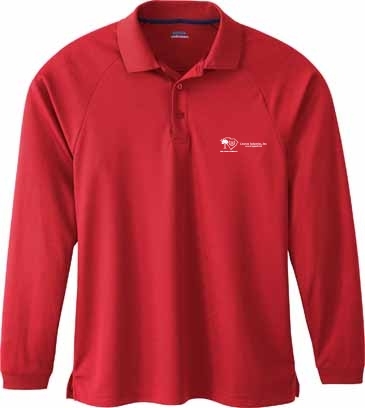 Men's Long Sleeve Eperformancetm Pique Polo