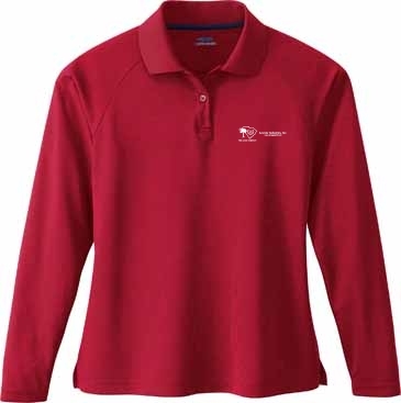 Ladies Long Sleeve Eperformance Pique Polo