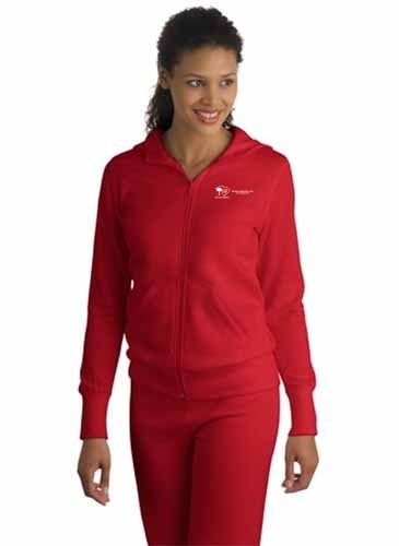 NEW Sport-Tek - Ladies Full-Zip Hooded Fleece Jacket