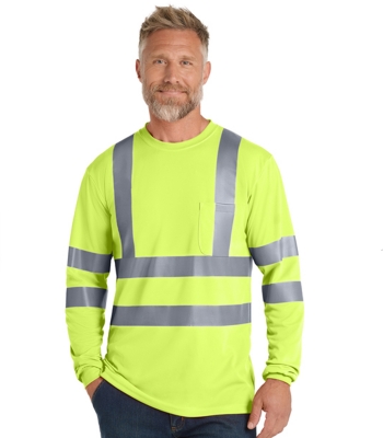 CornerStone® Class 3 LS Snag-Resistant Reflective T-Shirt