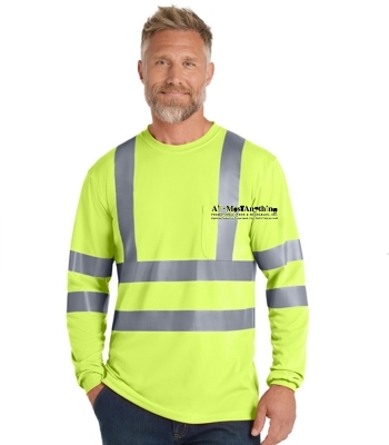 CornerStone® Class 3 LS Snag-Resistant Reflective T-Shirt