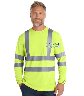 CornerStone® Class 3 LS Snag-Resistant Reflective T-Shirt
