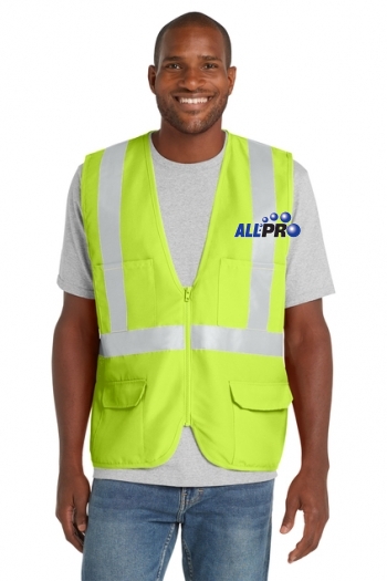 CornerStone® - ANSI 107 Class 2 Mesh Back Safety Vest