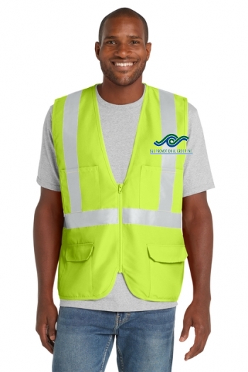 CornerStone® - ANSI 107 Class 2 Mesh Back Safety Vest