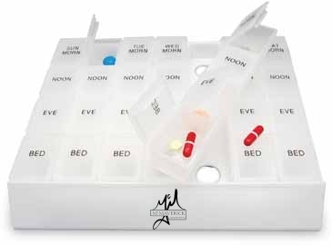 Jumbo 24/7 Medicine Tray Organizer