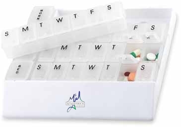 Four Weeks and Today Medicine Tray Organizer