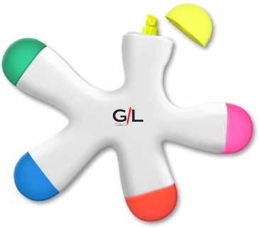 Fun Lighter™ - 5 Color Fun Highlighter
