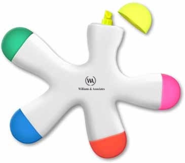 Fun Lighter™ - 5 Color Fun Highlighter