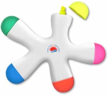 Fun Lighter™ - 5 Color Fun Highlighter