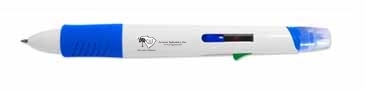 Click n' Glo - 5 in 1 Highlighter & 4 Color Pen Combo
