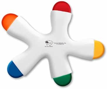 Fun Crayon™ 5 Color Crayon - ASI Product Design Award Winner