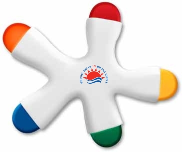 Fun Crayon™ 5 Color Crayon - ASI Product Design Award Winner