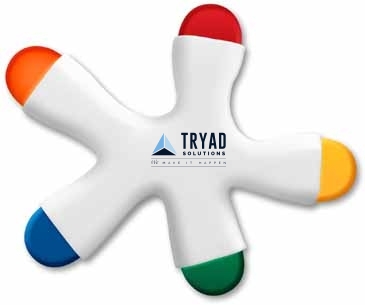 Fun Crayon™ 5 Color Crayon - ASI Product Design Award Winner