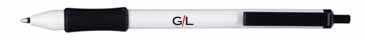 Dakota Grip Retractable Rubber Grip Stick Ballpoint Pen