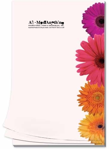 25 Page 3-1/2 x 5-1/2 Paper Note Pad