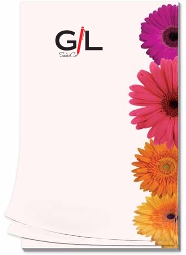 25 Page 3-1/2 x 5-1/2 Paper Note Pad