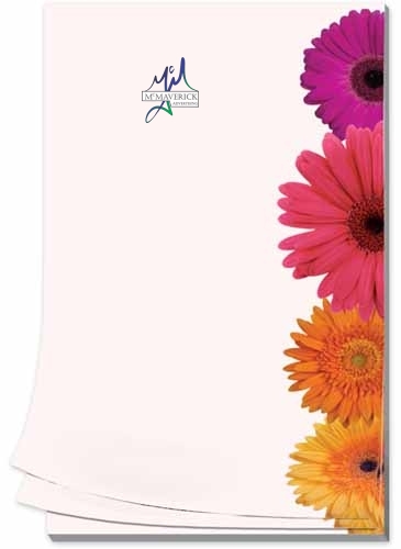 25 Page 3-1/2 x 5-1/2 Paper Note Pad