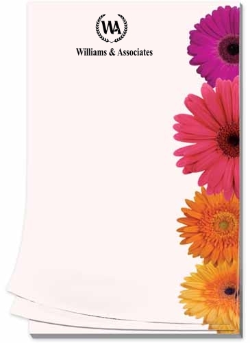 50 Page 3-1/2 x 5-1/2 Paper Note Pad