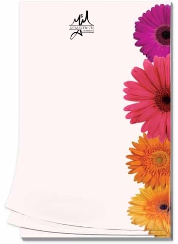 50 Page 3-1/2 x 5-1/2 Paper Note Pad